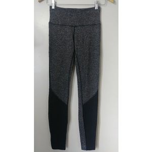 Lululemon leggings size 4 gray and black